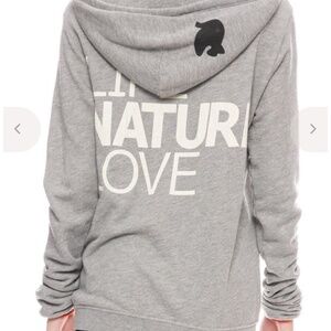 Freecity LNL Gray Zip Up Hoodie Size 1 (S)